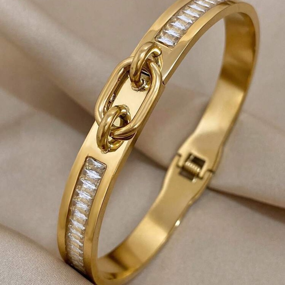 New zirconia buckle bracelet